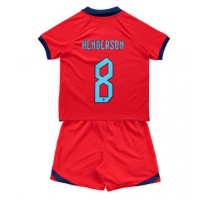England Jordan Henderson #8 Bortedraktsett Barn VM 2022 Kortermet (+ Korte bukser)